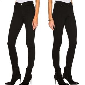 Acne Studios Pin Black High Rise Skinny Jeans‎
